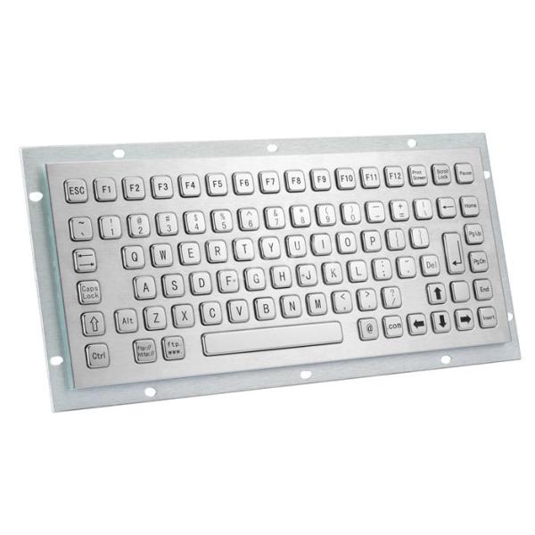 Buy cheap Functional IP65 Industrial Metal Keyboard Metal Material Mini Dimension from wholesalers