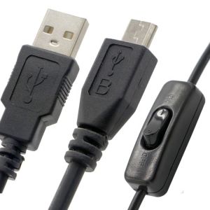 Buy cheap High Quality 1M ON OFF Controller Micro B to USB A Extension Cable with Switch for LED Lamp from wholesalers