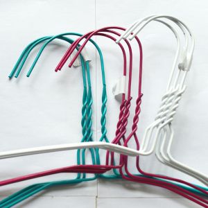 Buy cheap 15 Hanging Coated Steel Wire Hangers for Industrial Applications from wholesalers