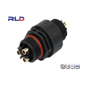 Buy cheap 3 Pin Led Screen Waterproof Led Connectors With Plug And Sockets product