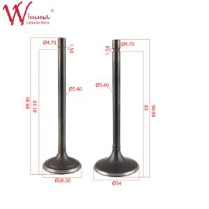 Buy cheap Exhaust Intake Valves Motorcycle Racing Custom Engine Component CG250 from wholesalers