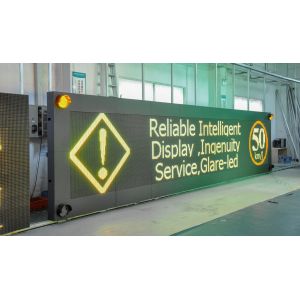Buy cheap 1R1G1B Pixel Composition Led Traffic Message Sign Display Screen with Ultra Brightness from wholesalers