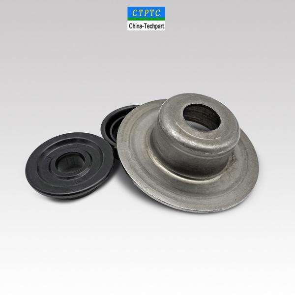 Buy cheap TKII Conveyor 140mm Metal Pipe End Cap TKII6305-140 SPHC SPCC from wholesalers