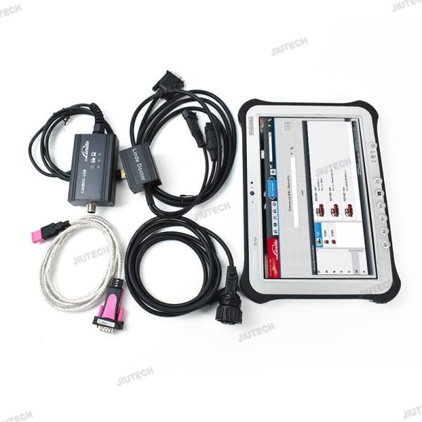 Quality For Linde Canbox USB Doctor Forklift truck Diagnostic Cable linde pathfinder Diagnosis Interface Tool and FZ G1 tablet for sale