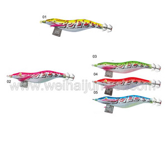 Quality New design best sale squid jig fishing lure JWSQDJG-02 for sale