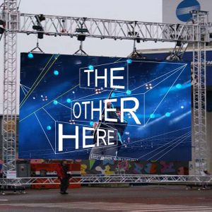 Buy cheap Outdoor LED Display Screen with High Refresh Rate 1920Hz-3840Hz 2 Years Warranty and 100000 Hours Life Span LED Video Wall from wholesalers