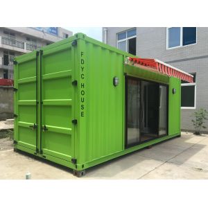 Hotel Style Expandable Shipping Container House Living With KitchenToliet