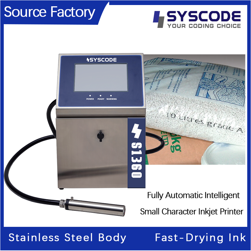 Buy cheap Cosmetics CIJ Printer - IP66 rated inkjet coder designed for clean room environments. Provides high-precision coding on glass, plastic, and metal packaging, featuring 12-month maintenance product