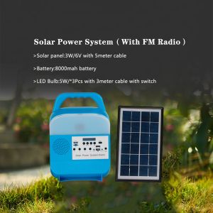 Buy cheap 6PCS Multifunctional Emergency Solar Home Lighting System Panel Mini Kit from wholesalers