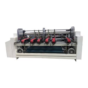 Buy cheap CE Automatic Corrugated Carton Folder Gluer Machine For Cardboard Box Folding Gluing from wholesalers