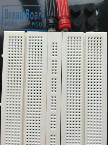 Quality Aluminum Backing Solderless Circuit Board , White Breadboard Circuits Projects for sale