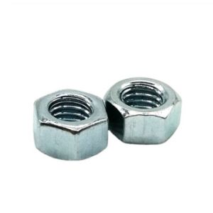 DIN934 Middle M5 Stainless Steel Nuts Hexagon Zinc Plated