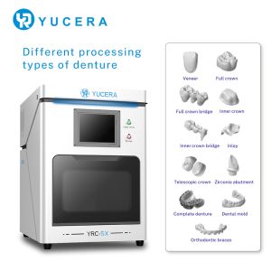 Buy cheap Yucera 5 Axis Dental CNC Milling Machine CAD CAM Bench Top Lab Tools for Zirconia Metal China OEM Power Source Machinery from wholesalers