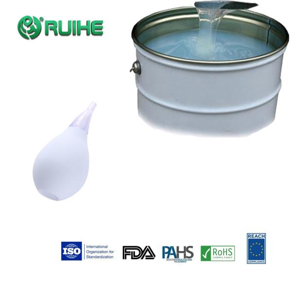 Quality Fast curing Two Component Liquid Silicone Rubber Transparent Odorless for sale