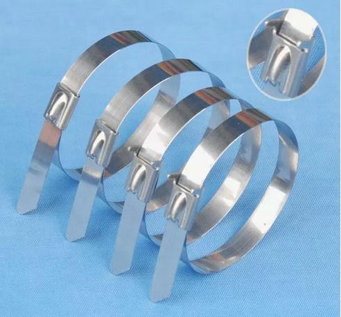 Quality Stainless steel self-locking cable ties for sale