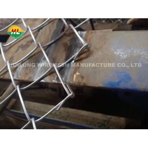 Buy cheap Heavy Galvanised Diamond Chain Link Fencing 1.8mm 2.0mm 2.2mm 2.5mm 3.0mm Mesh from wholesalers