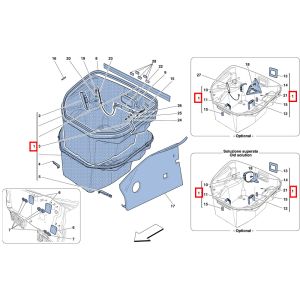 Buy cheap For Ferrari 458 Complete Luggage Compartment Model OEM 81364800 from wholesalers