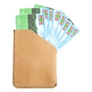 Custom Leather Business Credit Card Holders Wallets