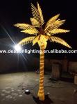 led artificial decorative outdoor lighted palm tree