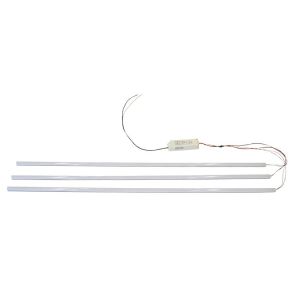 8FT LED Magnetic Linear retrofit Kit with 3CCT and Color Temperature Tunable