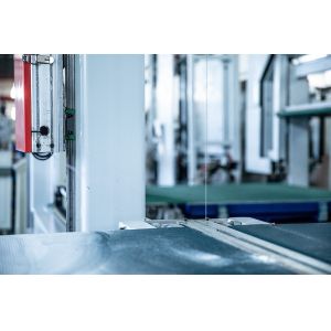 Buy cheap 2mm Thick Sponge Block Horizontal Foam Cutting Machine Customized from wholesalers