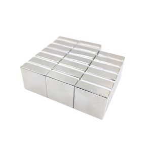Nickel Coating Sintered Neodymium Magnet Rectangle Neodymium Magnet Multi Polar