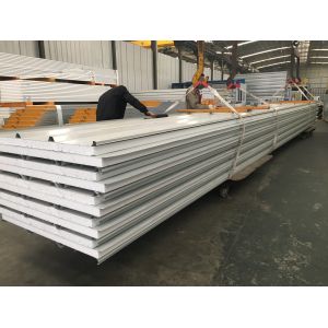 High Density Prefab House Foam Insulation EPS Sandwich Roof Panel