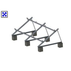 Buy cheap Triangle Frame Solar Panel Racking System 8 - 20μm Anodizing Thickness from wholesalers