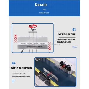 Continuous Automatic Plastic Bottle Screw Sealer New Aluminum Foil Induction