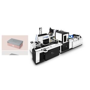 Buy cheap High Precision Automatic Paper Box Making Machine With PLC Control from wholesalers