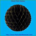 Buy cheap china decoration honeycomb ball for party black from wholesalers
