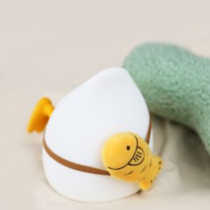 Buy cheap E-PURCHASING Duck Night Light Cute Animal Silicone Timing Nursery Night Light Rechargeable Table Lamp from wholesalers