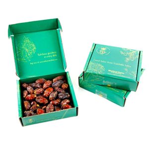 Buy cheap Custom Printed Ramadan Date Packing Boxes Empty Dates Gift Box For Ramadan from wholesalers