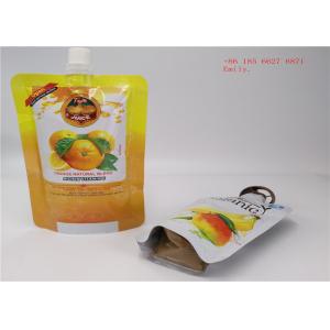 Reusable Spout Pouch Packaging Plastic Squeeze Food Grade For Fruit Juice