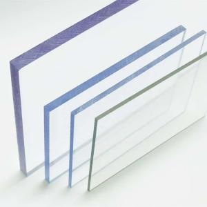 Buy cheap Scratch Resistant Hard Coated clear / Transparent Solid Polycarbonate Panels / Pc Solid Polycarbonate Sheet from wholesalers