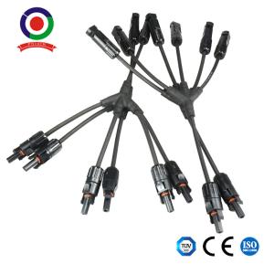 Buy cheap 1 Pair 3T1 Y Branch Solar Panel Parallel Connectors from wholesalers