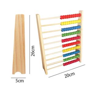 Buy cheap Calculate 26Cm Wooden Math Toy Counting Beads Toy Abacus Educational from wholesalers
