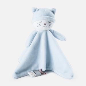 Buy cheap Skin Friendly Baby Security Blanket 50x70cm With Animal Plush Toy from wholesalers