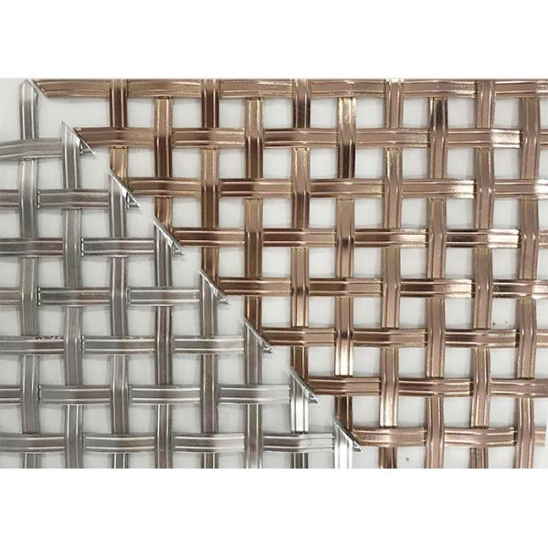 Buy cheap Plain Weave Architectural Wire Mesh Panels 0.8mm Diameter from wholesalers