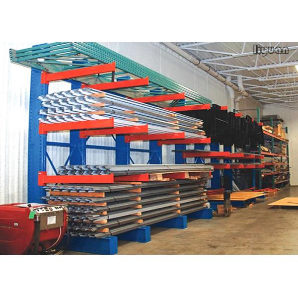 Q235 Steel Heavy Duty Cantilever Storage Racks Pipes Lumber Sheet Longer