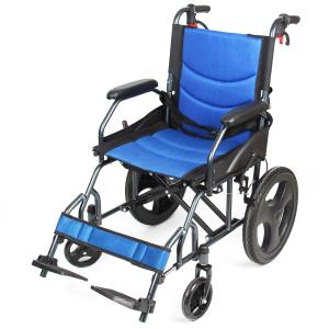 Buy cheap Easy Carry Foldable Aluminum Manual Wheelchair With Flip Up Armrest from wholesalers