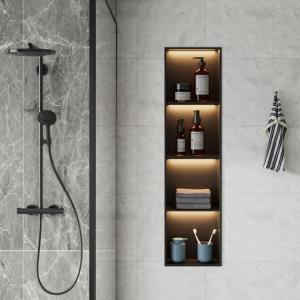 Buy cheap 4 Tiers 304 Stainless Steel Niche Recessed Shelf In Shower Wall from wholesalers