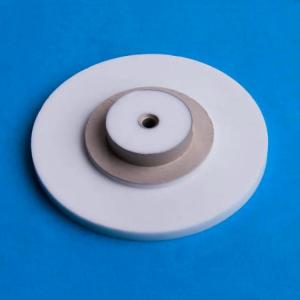 Buy cheap Electrical Metallized Ceramic Insulator , Ceramic Holder High Bonding Strength product