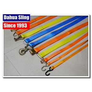 25mm Polyester Webbing Straps , Cargo Lashing Strap Herringbone Weave