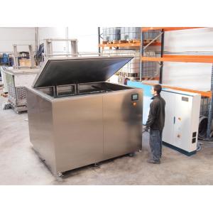 Valve Plates Industrial Ultrasonic Cleaning Machine To Remove Dust Fibers