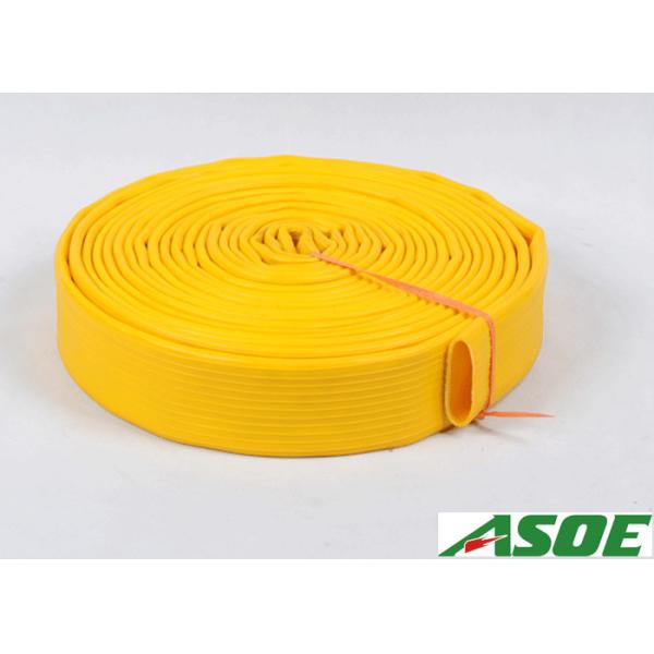 Quality Abrasion Resistance Lay Flat Irrigation Hose PVC Nitrile Rubber Compound for sale