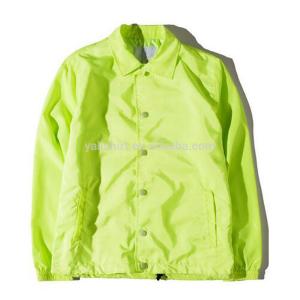 Buy cheap Custom high quality blank 100% polyester mens coaches jacket product