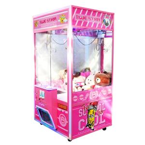 Doll Crane Toy Grabber Claw Machine Single Player Coins Operated Funny