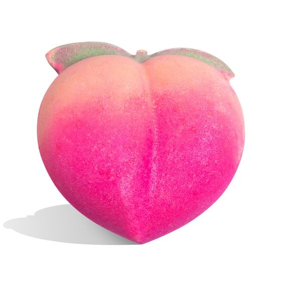 Quality BSCI Peach Custom Bath Bombs To Misturing Skin Exfoliating for sale