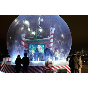 Buy cheap Transparent Inflatable Snow Globe For Product Promotion product